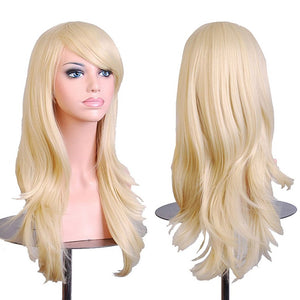 Wigs 28" Long Wavy Hair Heat Resistant Cosplay Wig for Women