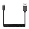 Charger Cable Certified Coiled Cable for iPhone