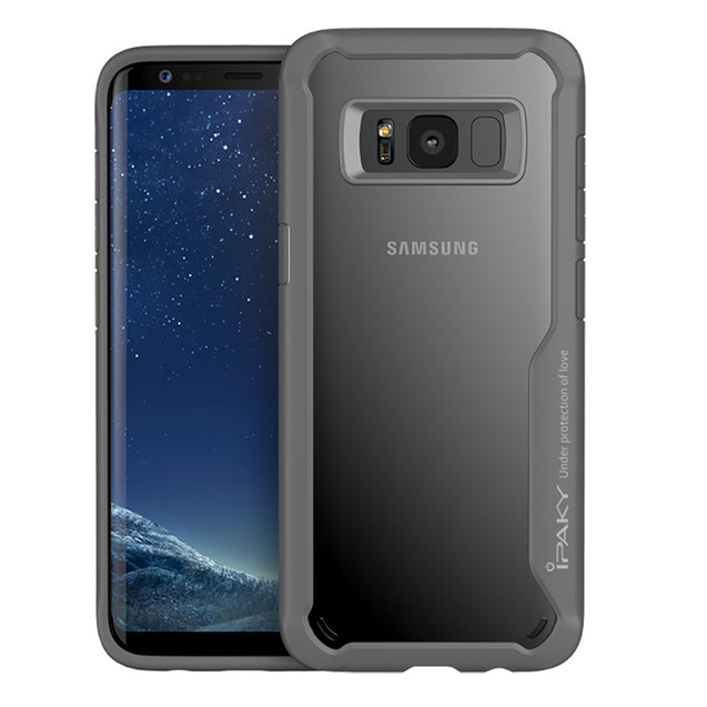 For Samsung Galaxy S8 Plus Luxury Transparent Silicon TPU Cover Case