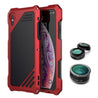 For Iphone Case Protection Apple Armored Armor Outdoor Shockproof Phone Lens Camera